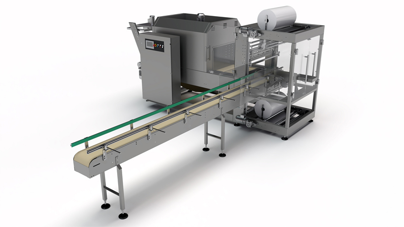 Shrink-wrapping machine